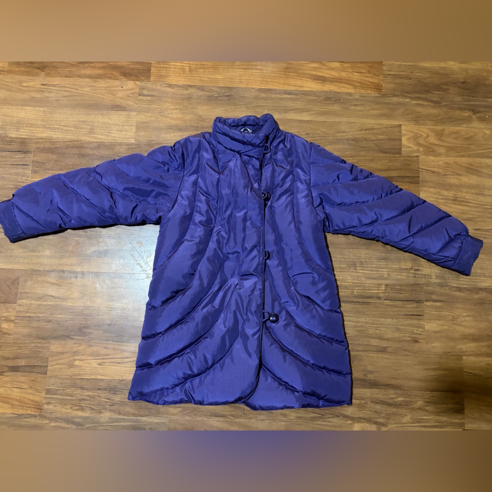 Saks Fifth Avenue Royal Blue Puffer Jacket